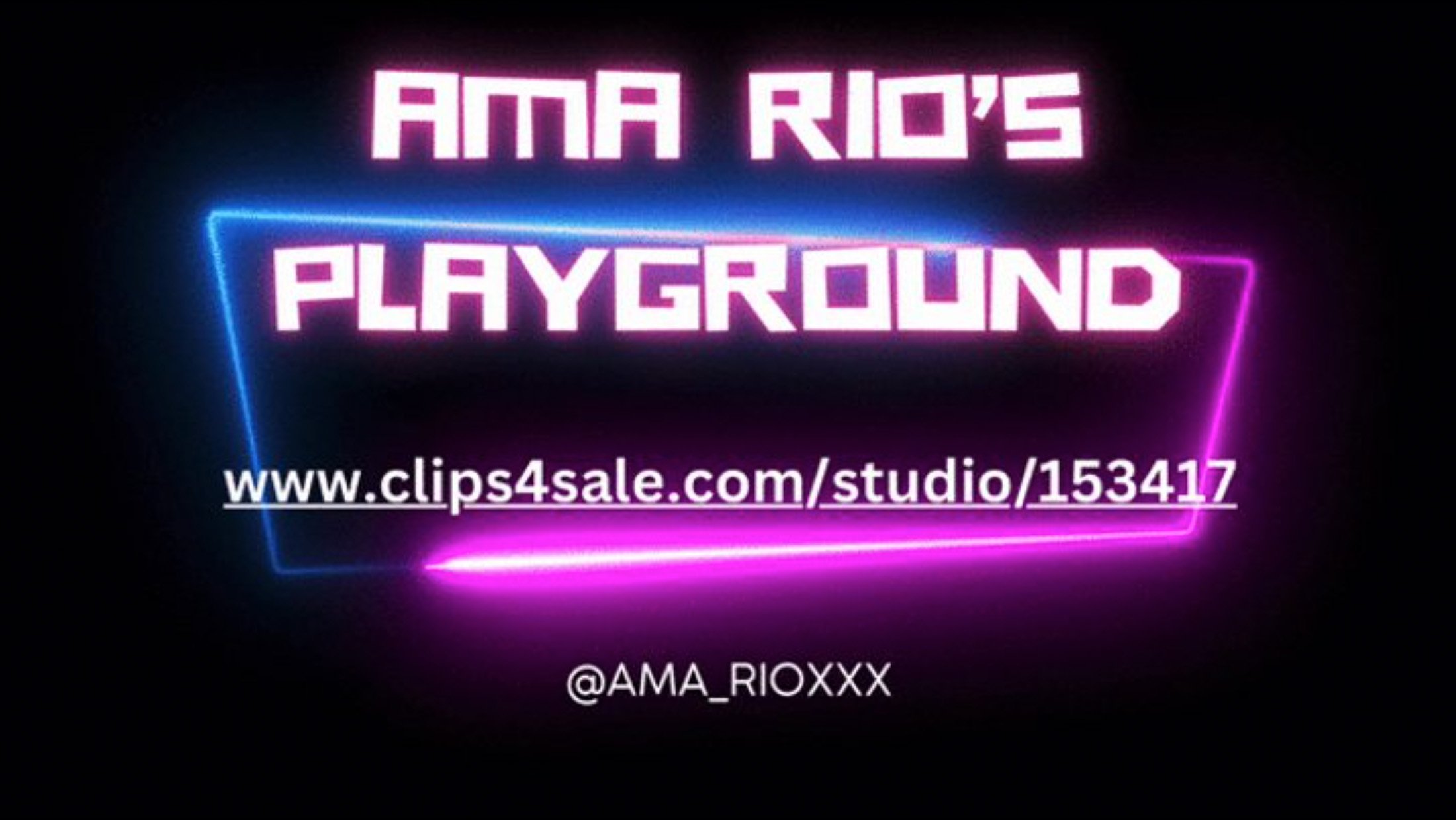 Ama Rio's Playground
